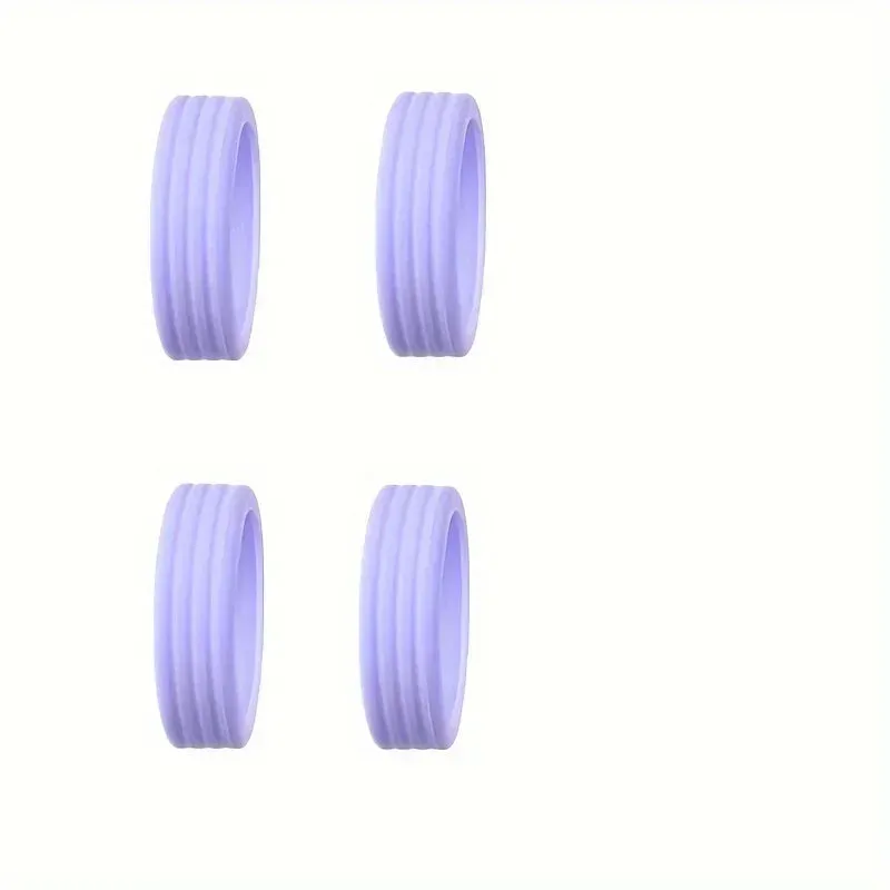 1-8PCS Silicone Wheels Protector For Luggage