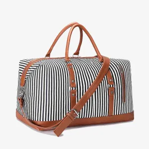 43L Canvas Duffel Weekender Bag