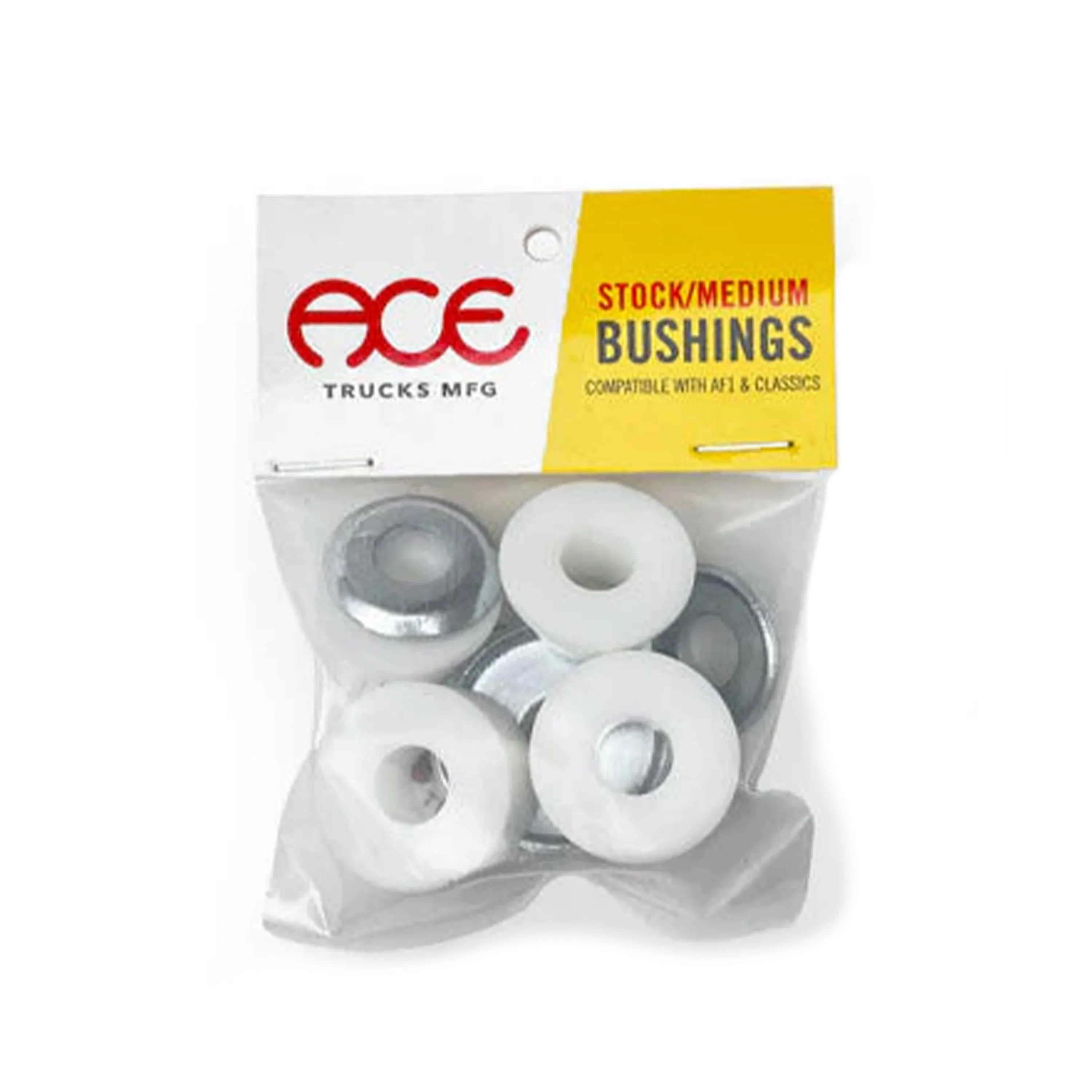 ACE MFG MEDIUM BUSHINGS WHITE