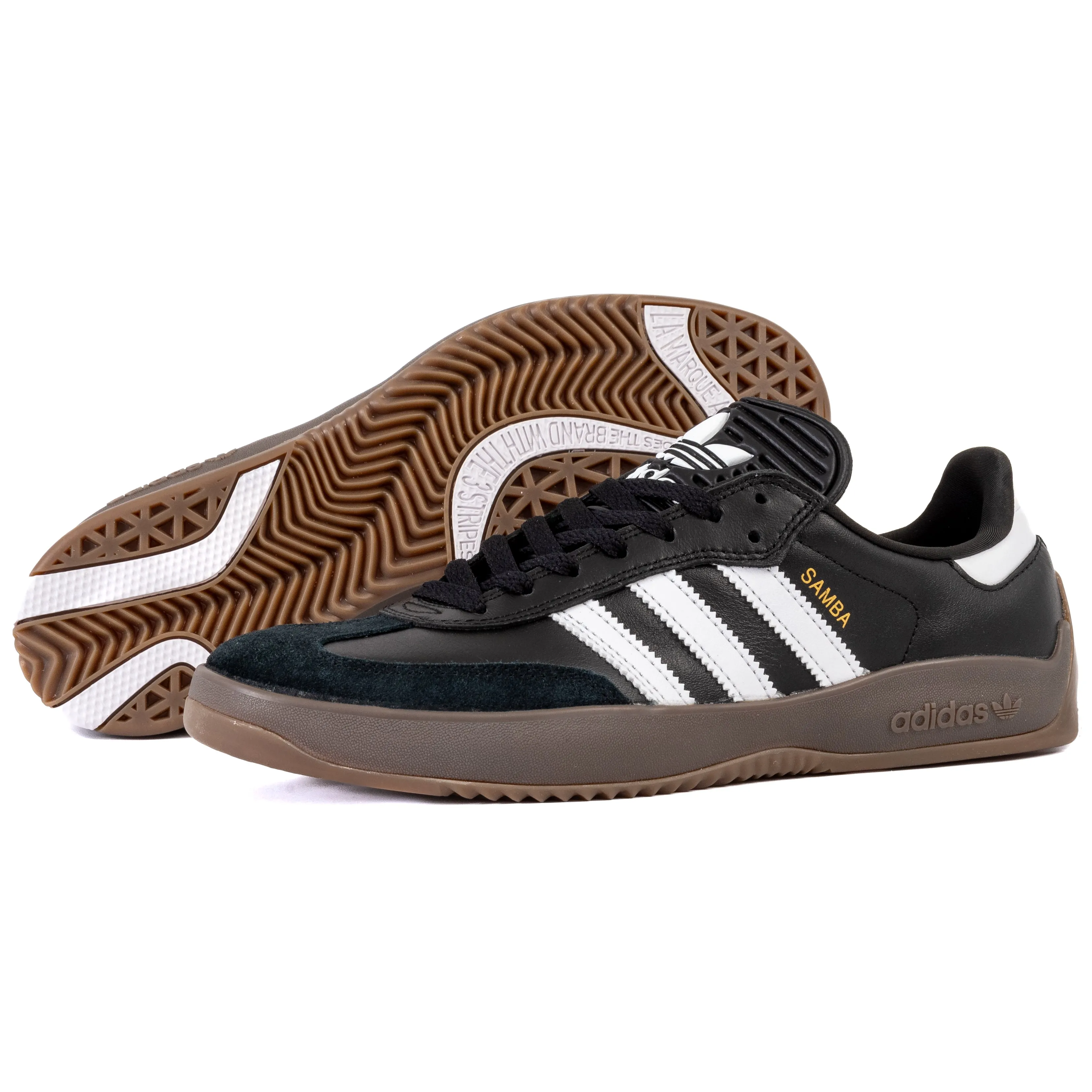 Adidas - Puig Samba (Core Black/Flat White/Gum)