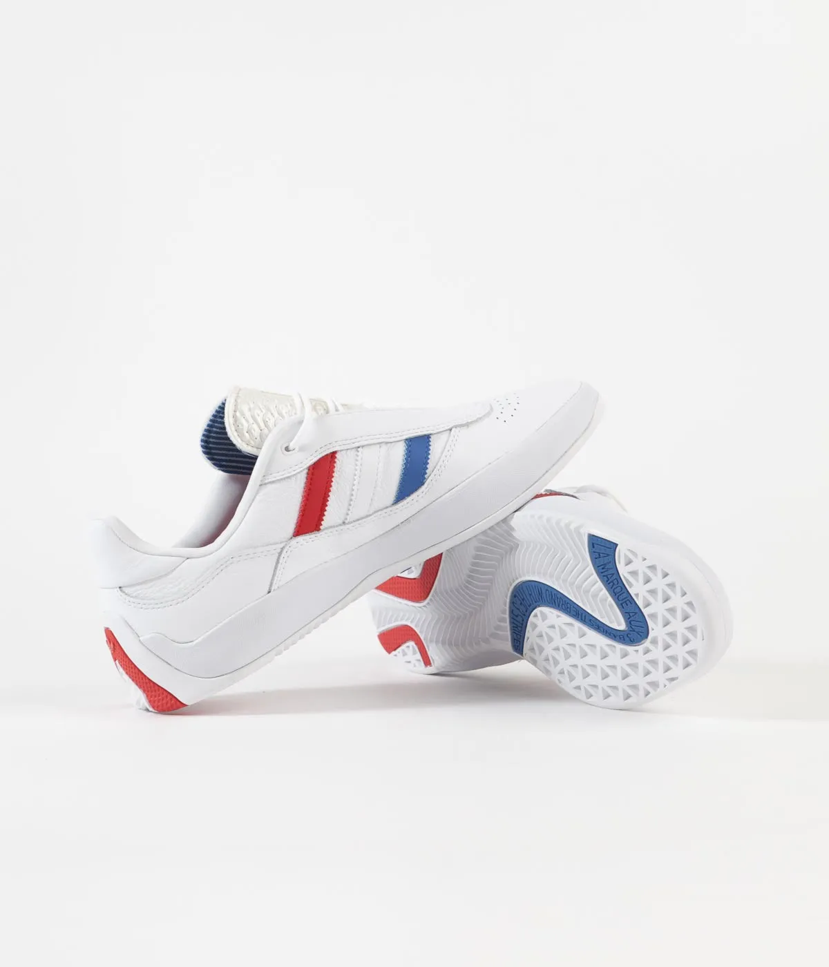 Adidas Puig Shoes - White / Bluebird / Vivid Red