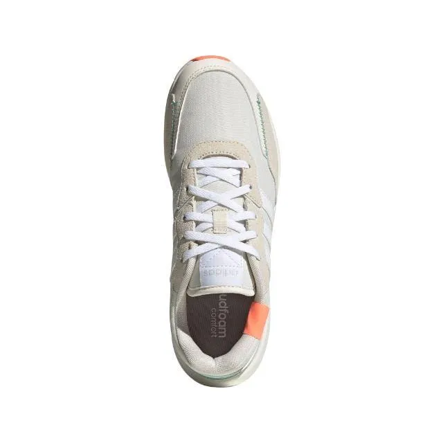 Adidas Retrorun Women Lifestyle Shoes White/Coral Eh1858