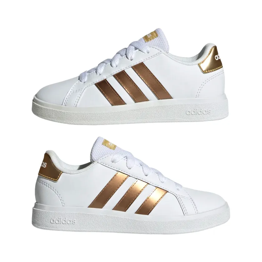 Adidas sneakers unisex Grand Court 2.0 K GY2578 cloud white-matte gold