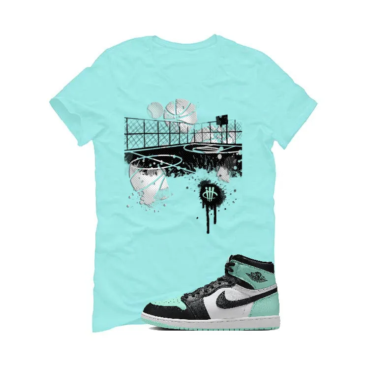 Air Jordan 1 High OG “Green Glow” | illcurrency Mint Green T-Shirt (B Court)