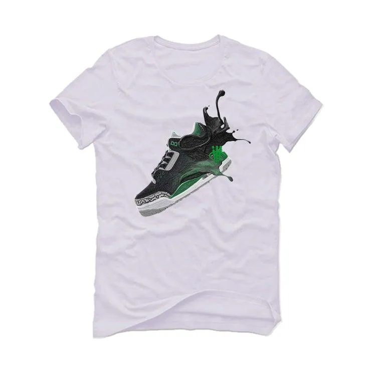 Air Jordan 3 “Pine Green” White T-Shirt (SPLASH 3)