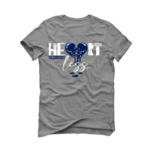 AIR JORDAN 3 “WHITE NAVY”| ILLCURRENCY Grey T-Shirt (Heartless)