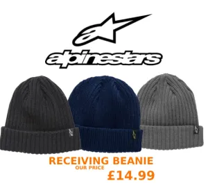 Alpinestars Receiving Beanie BLACK/CHARCOAL/NAVY