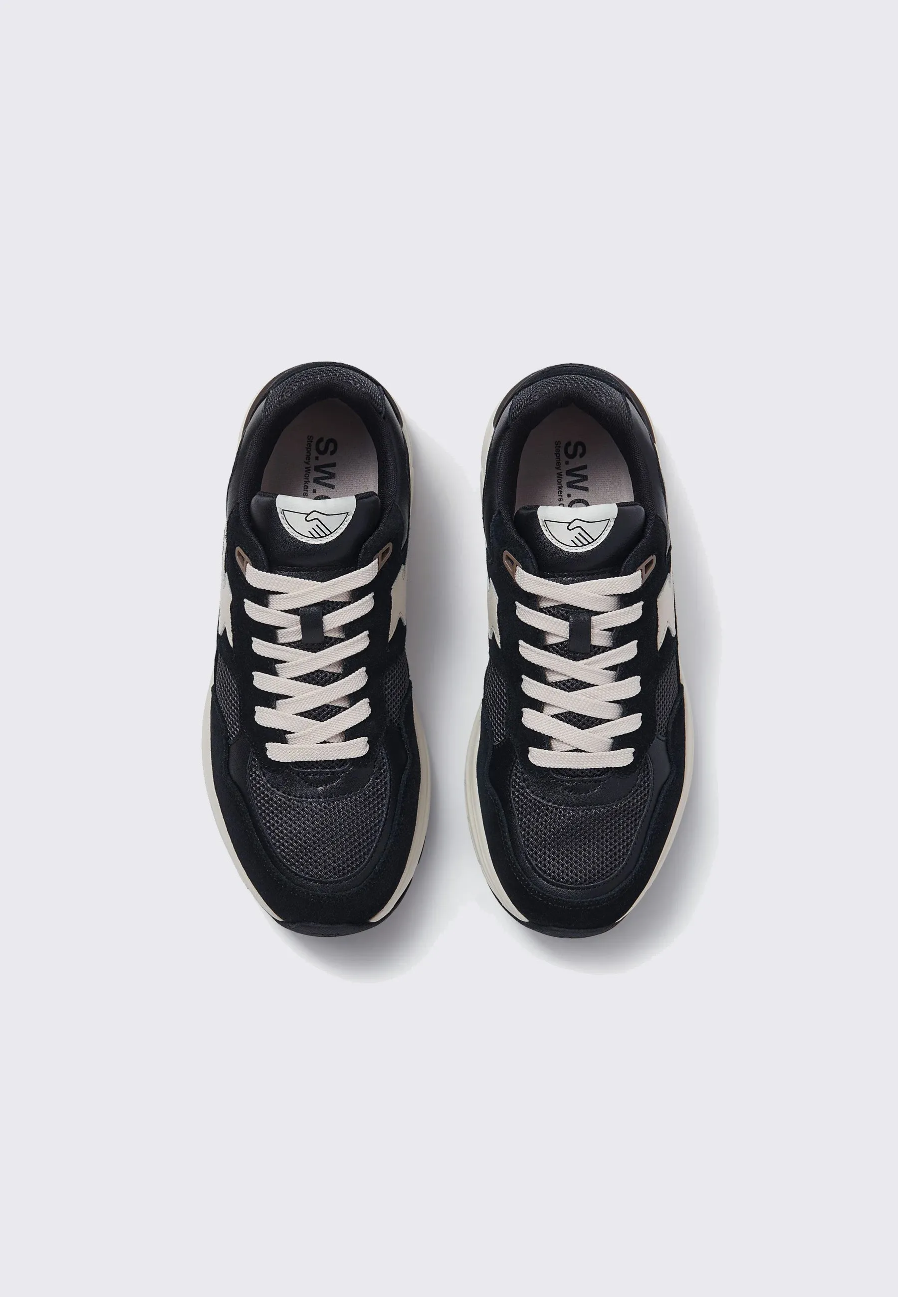 Amiel S-Strike Suede Mix - Black/Black