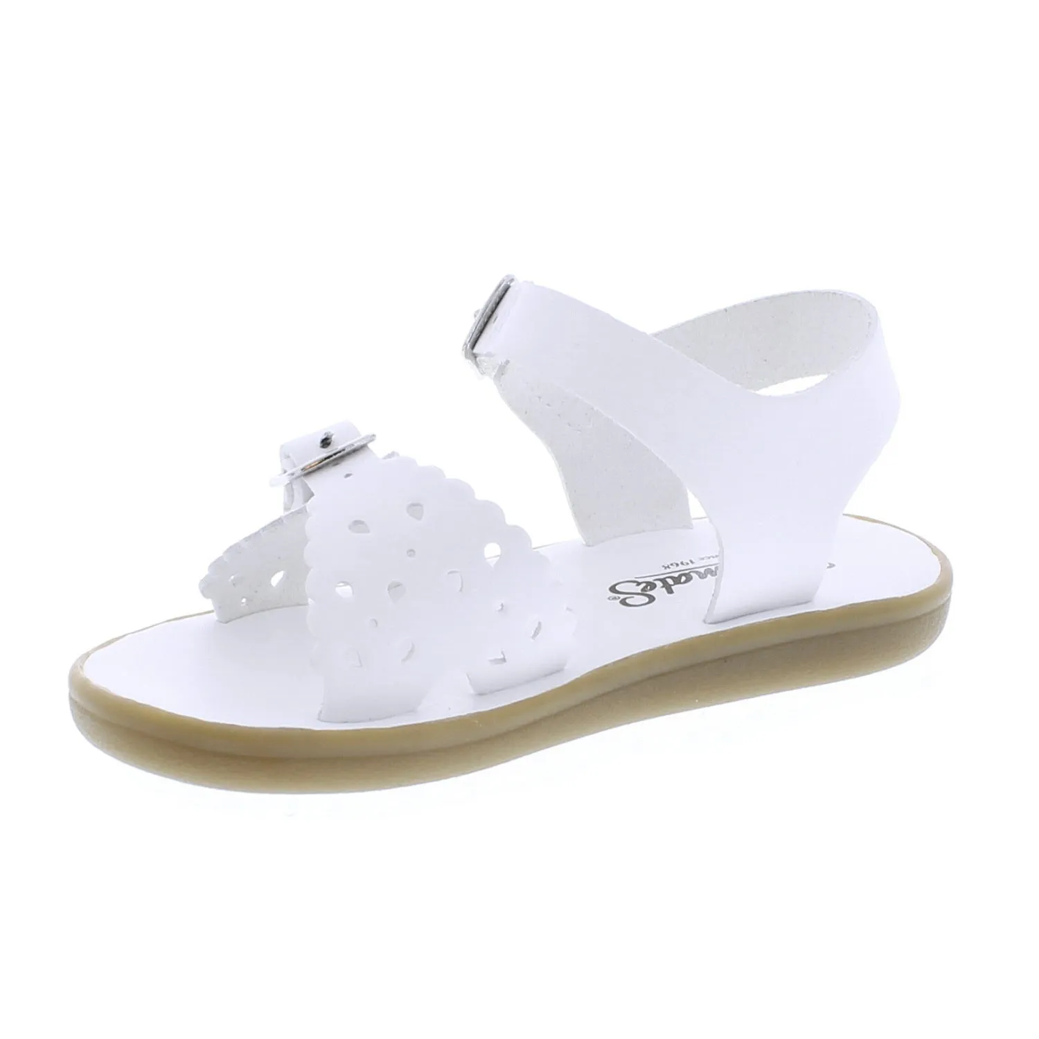 Ariel Eco Kid's Casual Sandal -White