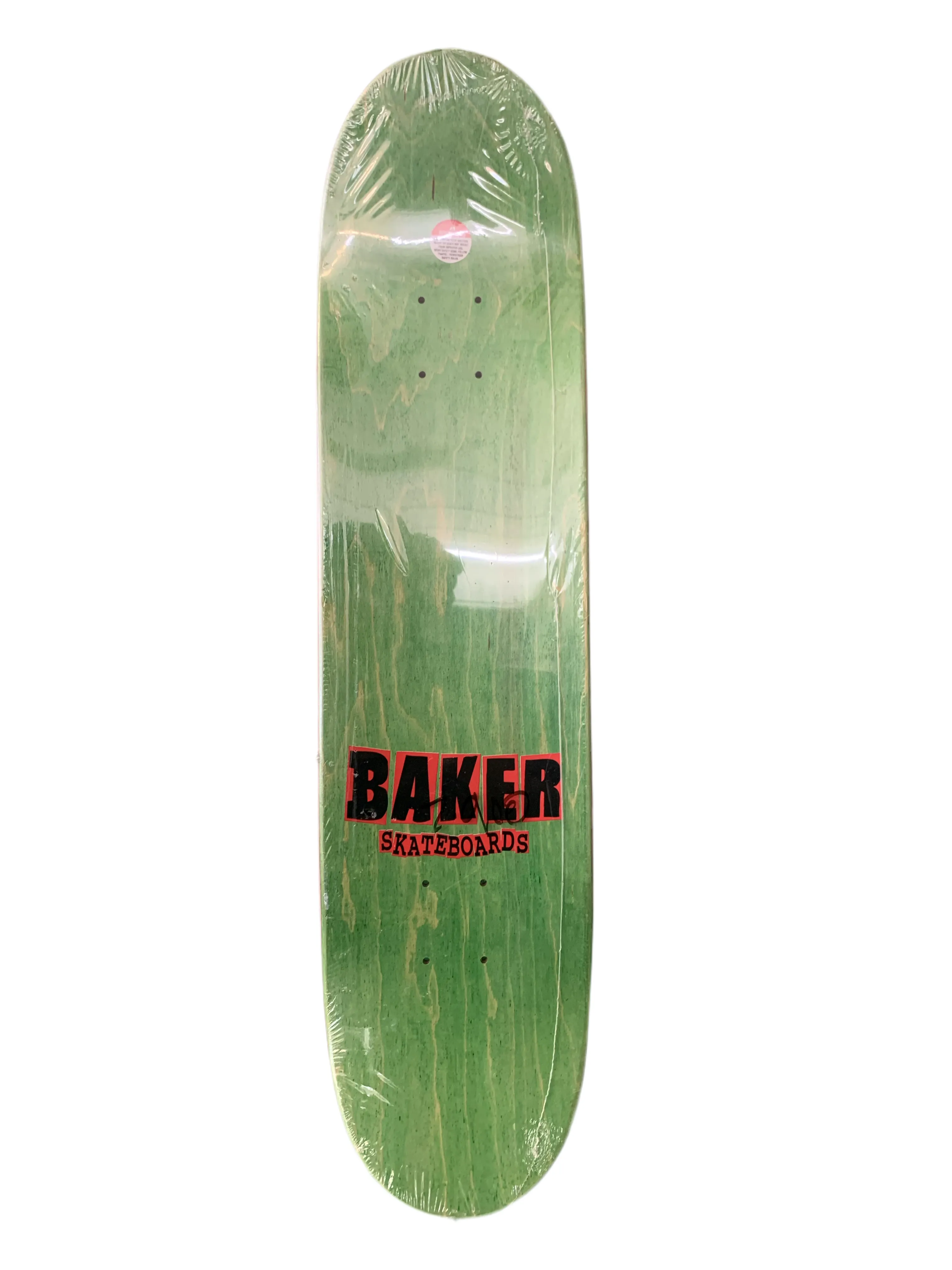 Baker Jeff Lenoce No Anti Skate Police 7.75" Classic Skateboard Deck