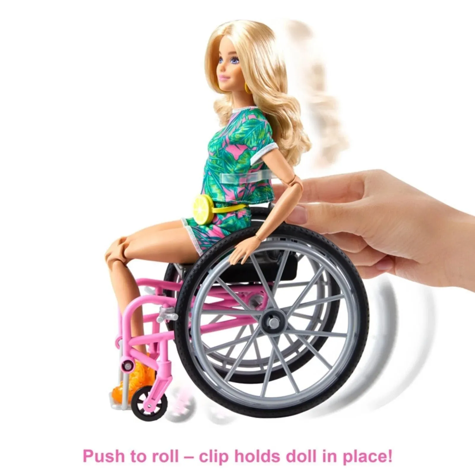 Barbie Fashionista with Wheelchair Set Blonde