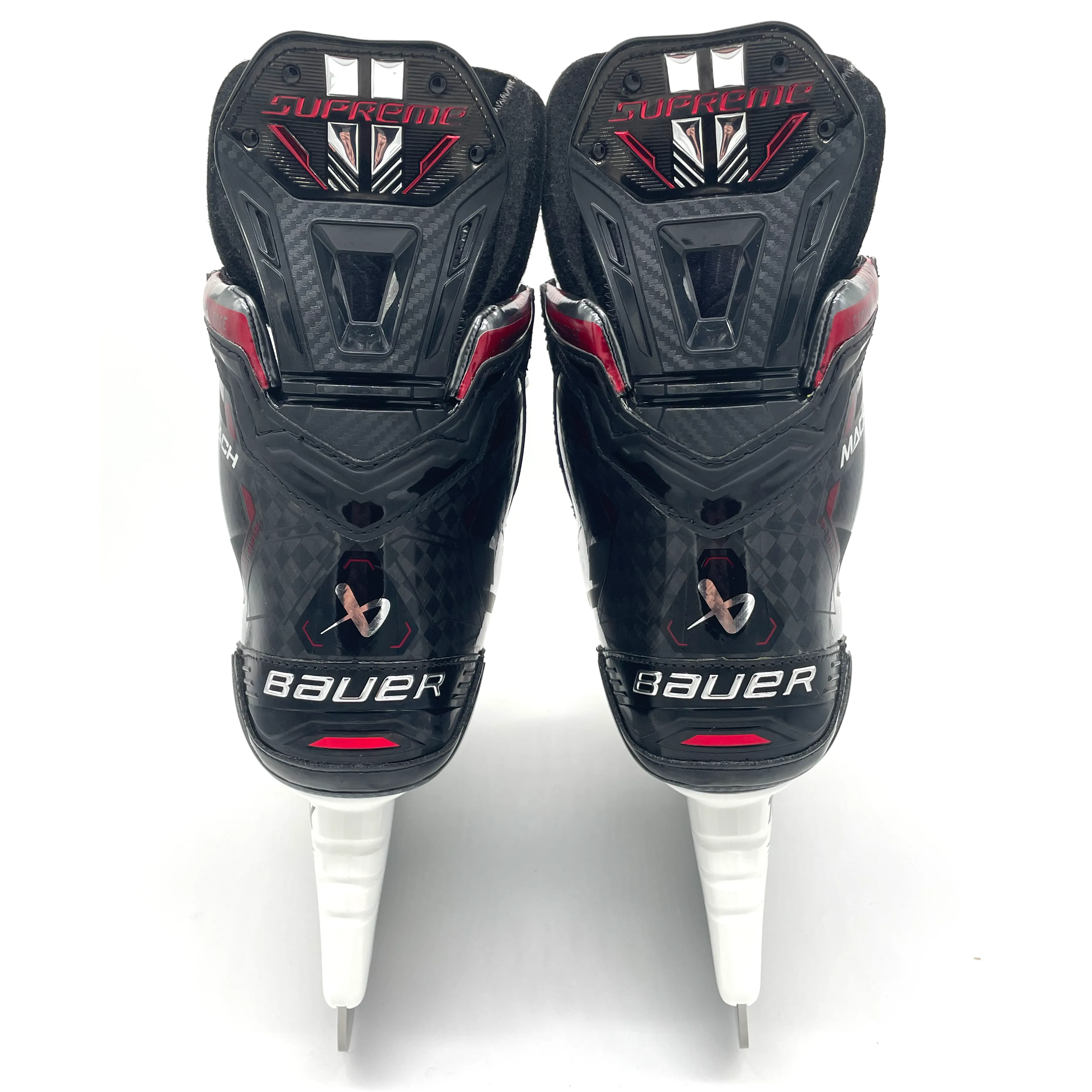 Bauer Supreme Mach - Pro Stock Hockey Skates - Size R8.75 L9.25 Fit 2