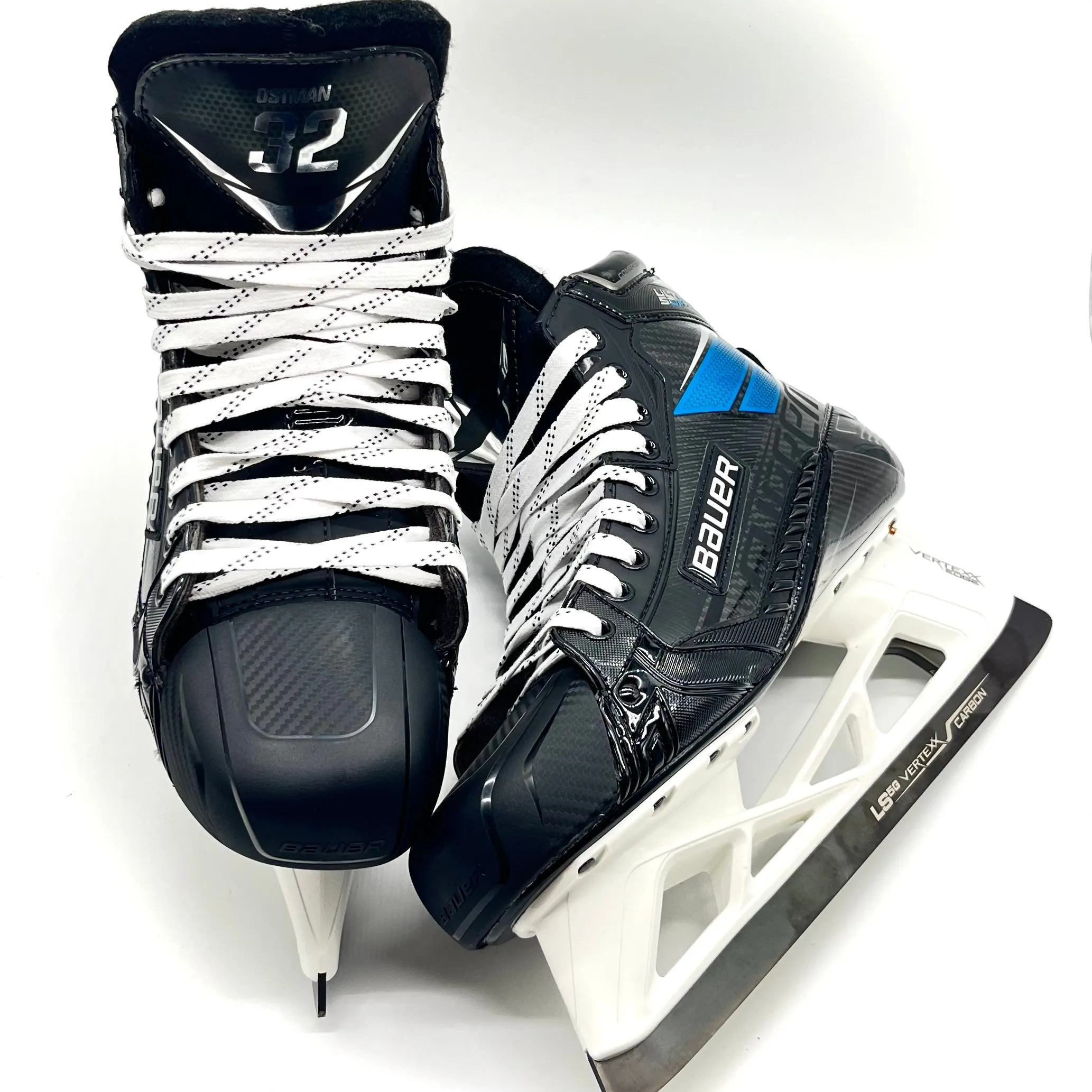 Bauer Supreme UltraSonic Hockey Goalie Skates - Size 10.75D