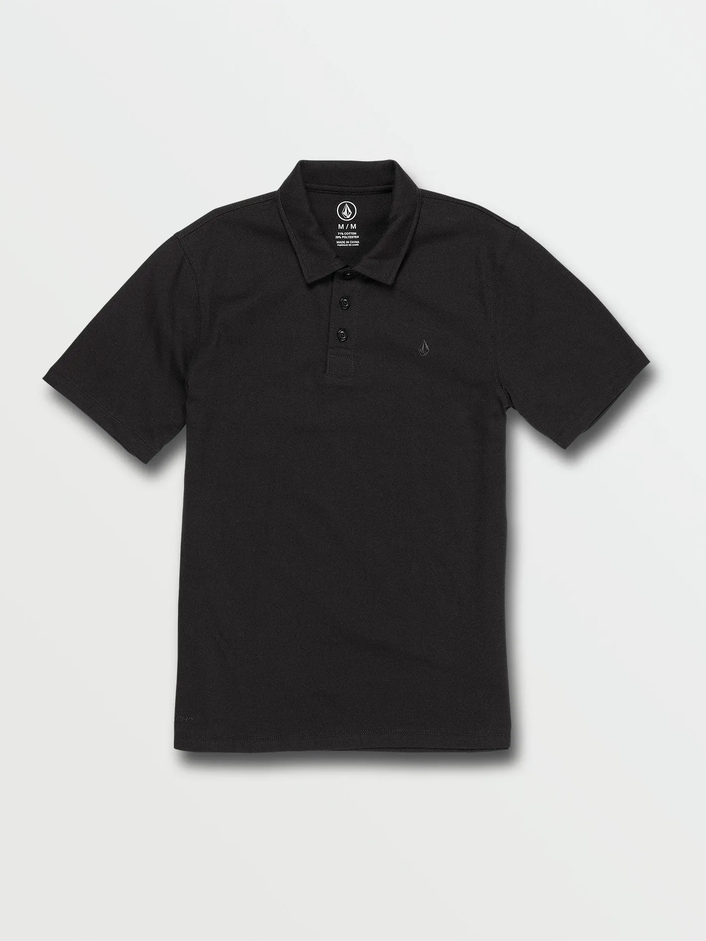 Big Boys Hazard Pro Polo Short Sleeve - Black