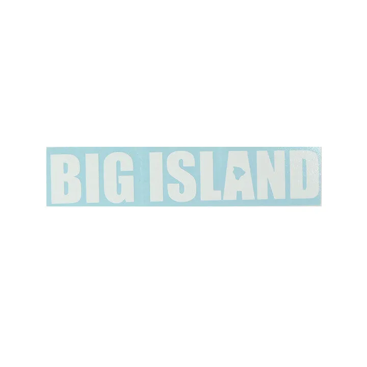 Big Island Diecut Sticker