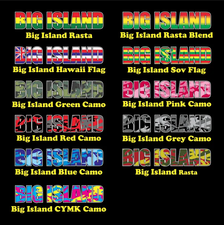 Big Island Impact Sticker