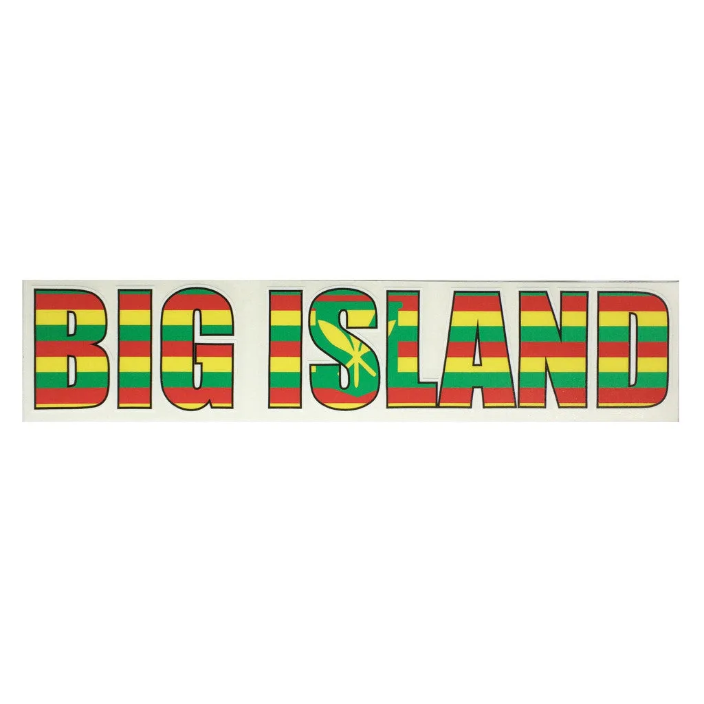 Big Island Impact Sticker