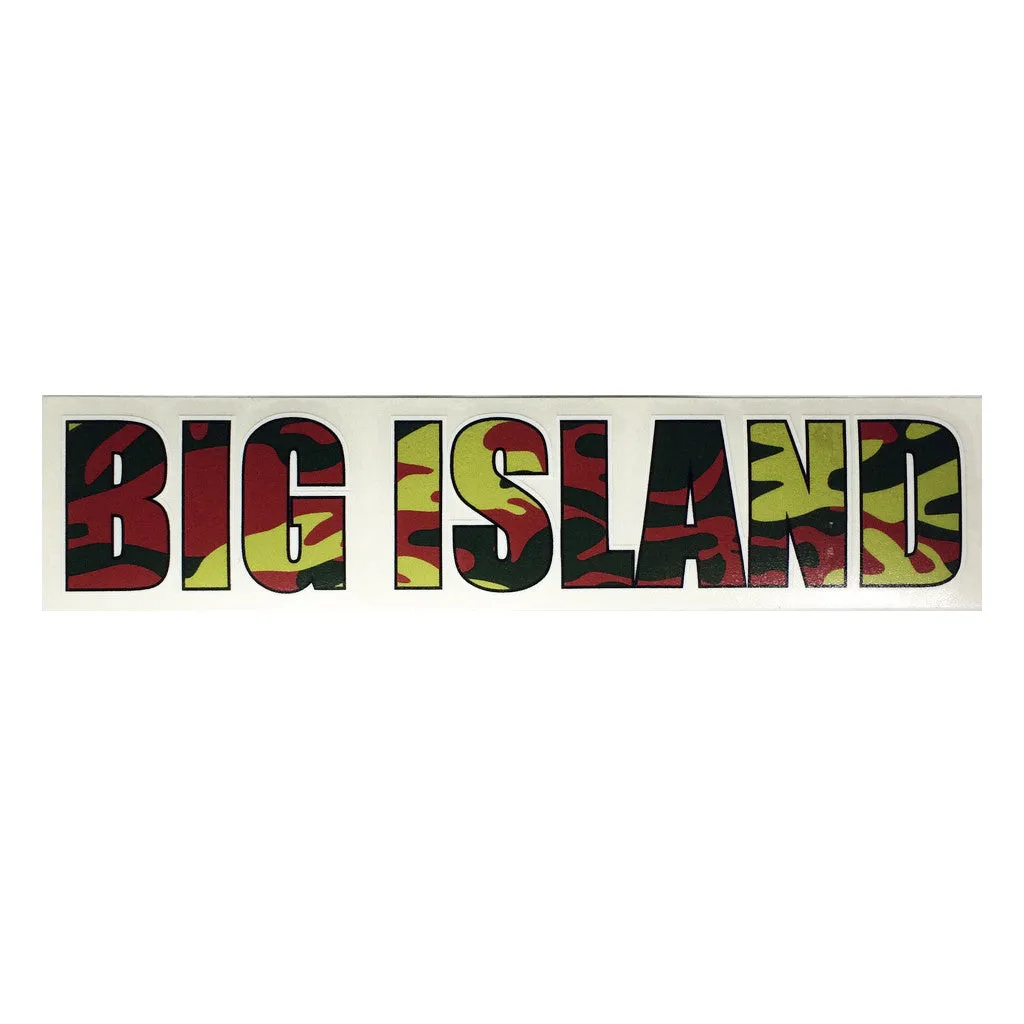 Big Island Impact Sticker