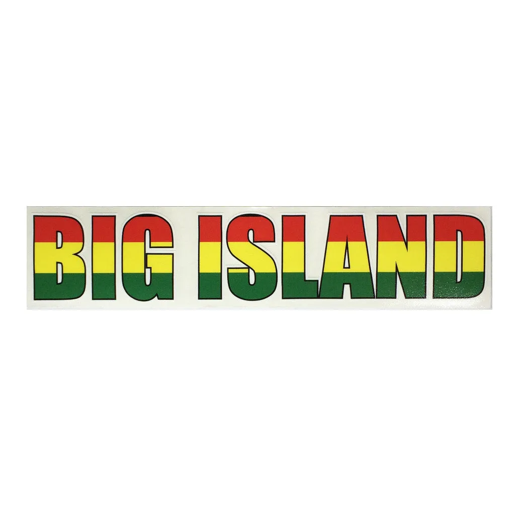 Big Island Impact Sticker