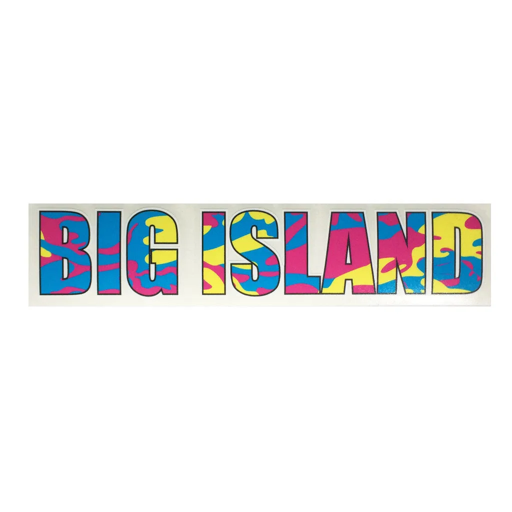 Big Island Impact Sticker