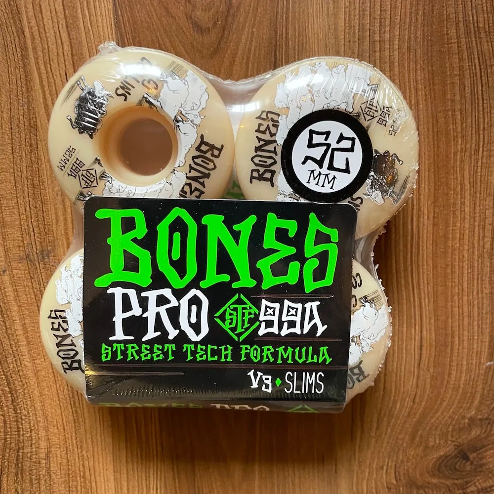 BONES - Collins Street Tech Formula 52mm/99a V3 Slim Skateboard Wheels