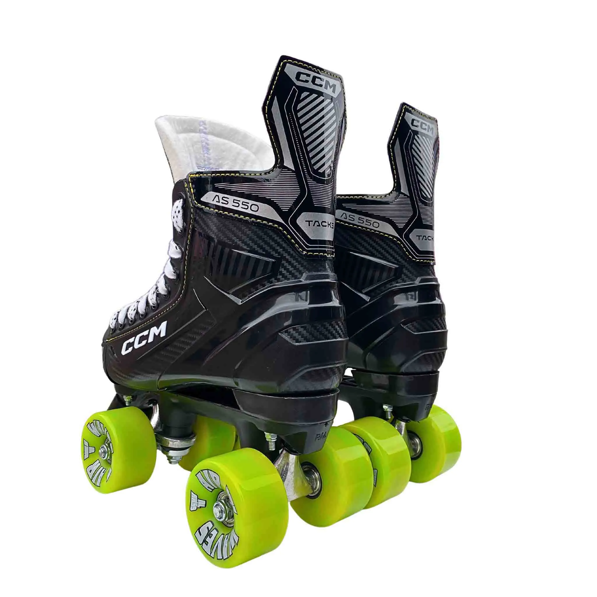 CCM AS 550 Roller Skates with Airwaves Wheels