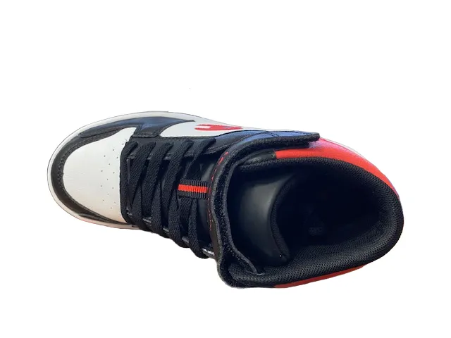 Champion Scarpa alta da ragazzo con laccio e strappo Rebound 2.0 Mid GS S32413 KK003 black-navy-red