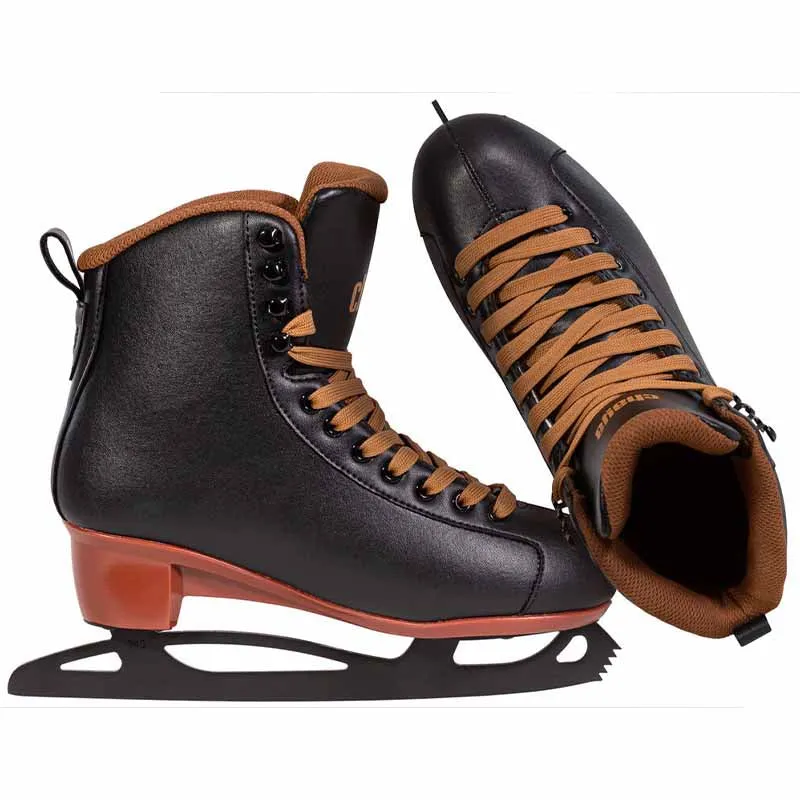 Chaya Merlot Black Ice Skates