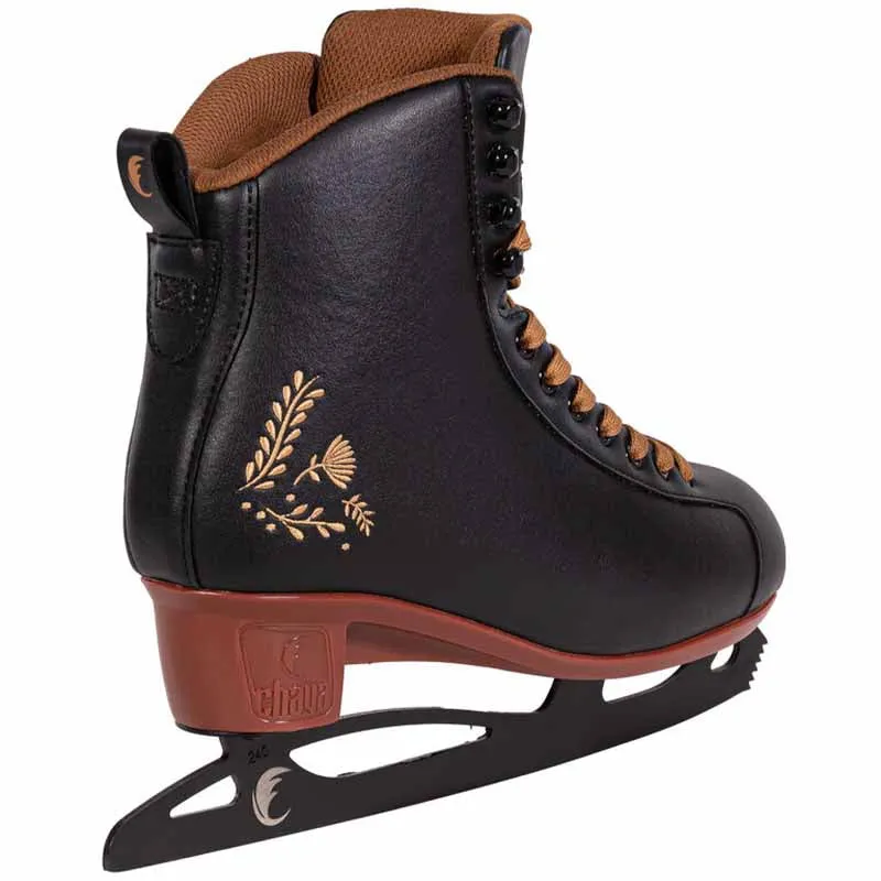 Chaya Merlot Black Ice Skates