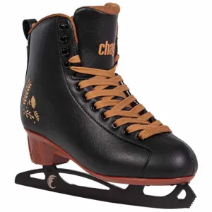 Chaya Merlot Black Ice Skates