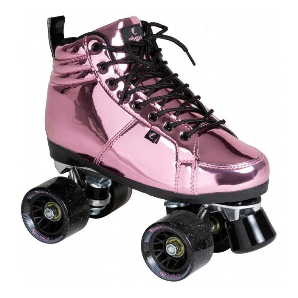 Chaya Vintage Pink Laser Roller Skates