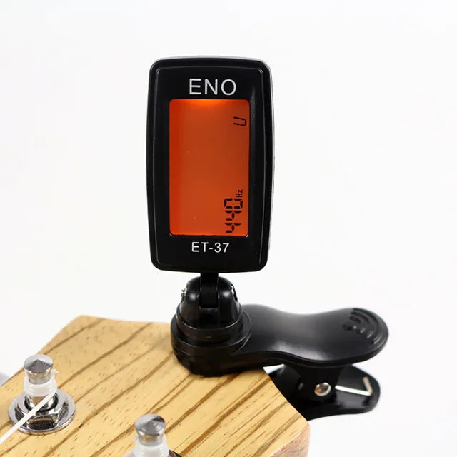 Chromatic Clip-On Digital Tuner For Acoustic Electric Guitar Bass Violin Ukulele