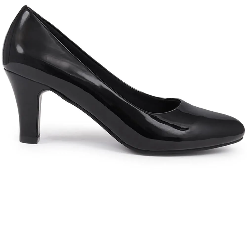 Cone-Heeled Court Shoes - WK40007 / 326 149