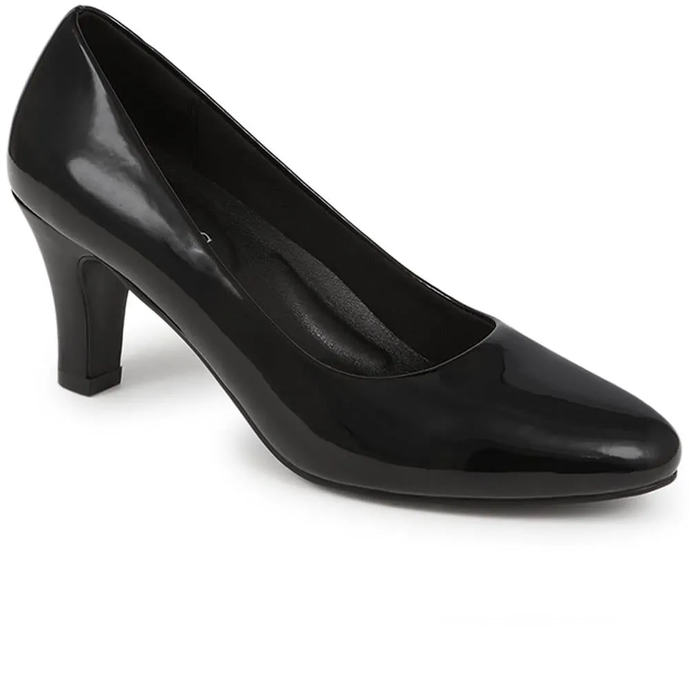 Cone-Heeled Court Shoes - WK40007 / 326 149