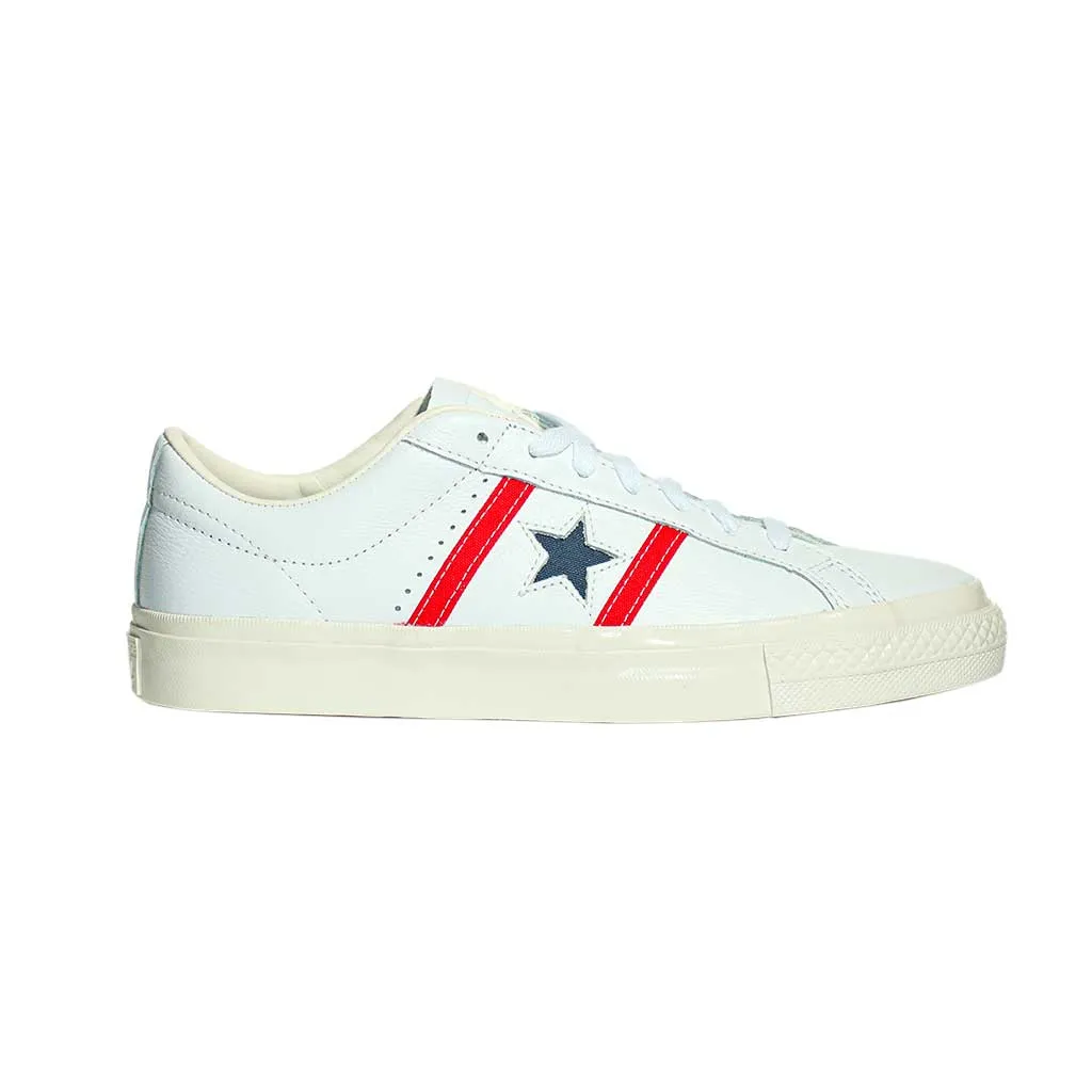 Converse CONS One Star Academy Pro Classic Leather OX White/Red