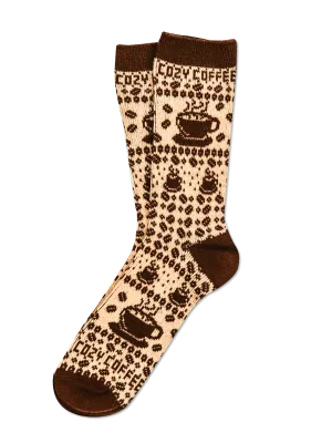 Cozy Cabin Coffee Sock