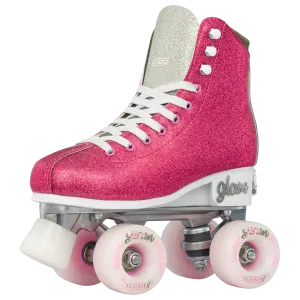 Crazy Glam Adjustable Roller Skates Pink/Silver