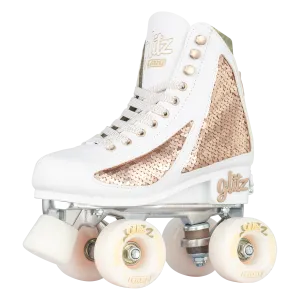 Crazy Glitz Adjustable Roller Skates Rose Gold