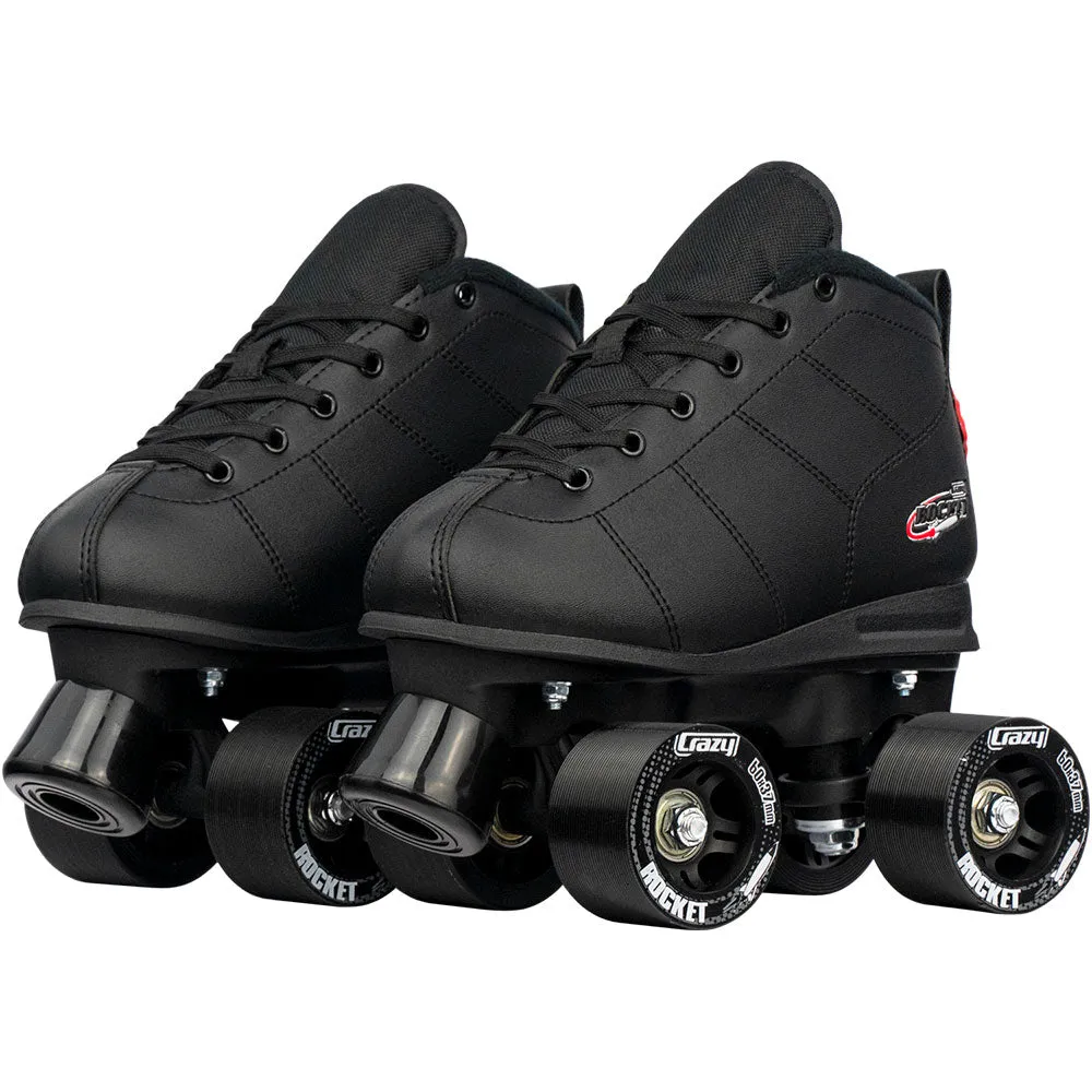 Crazy Rocket Junior Roller Skates Black