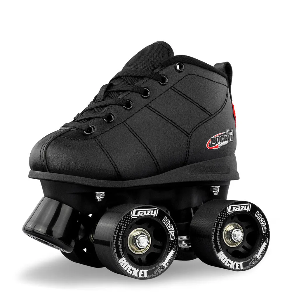 Crazy Rocket Junior Roller Skates Black