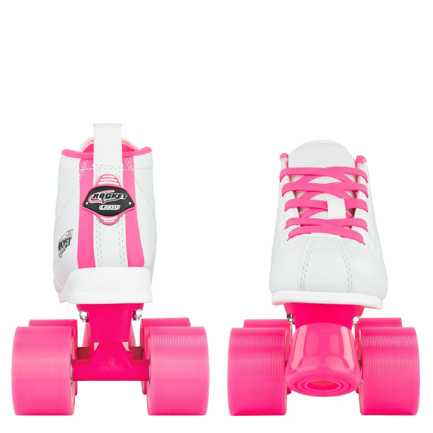 Crazy Rocket Junior Roller Skates White