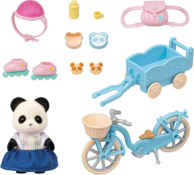 Cycle And Skate Set- Panda Girl