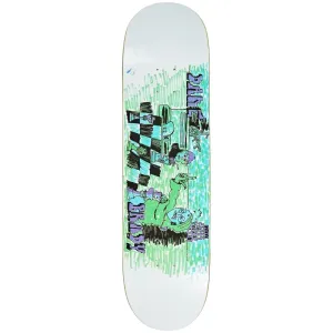 Dane Brady Checkmate White 8.5" Skateboard Deck