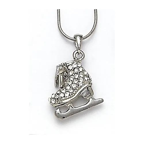 Dasha 2782 Ice Skate Figure Skating Necklace