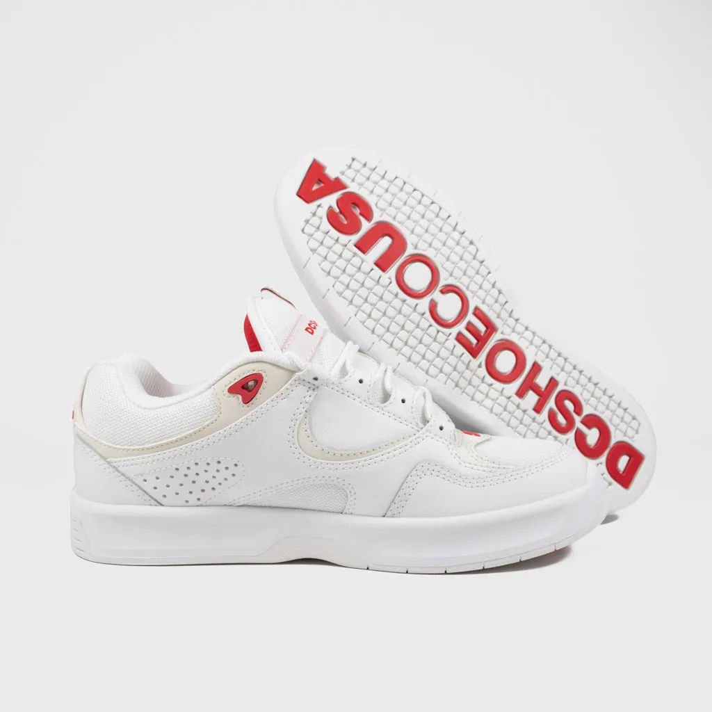 DC Shoes - Kalynx Zero Shoes - White / Red