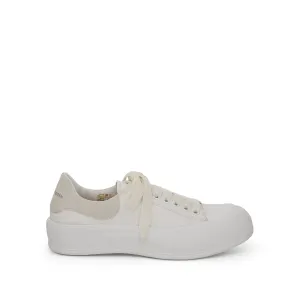 Deck Plimsoll In White