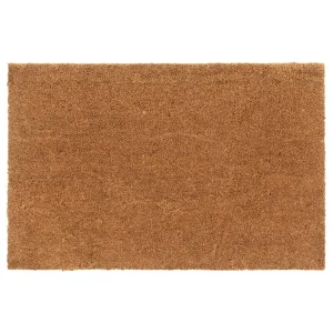 Door Mat Natural 65x100 cm Tufted Coir