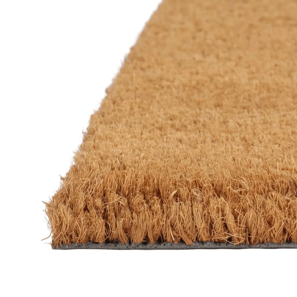 Door Mat Natural 90x150 cm Tufted Coir