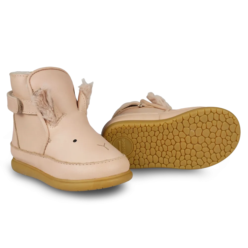 Dubu Exclusive Shoes | Fluffy Bunny | Light Rust Leather