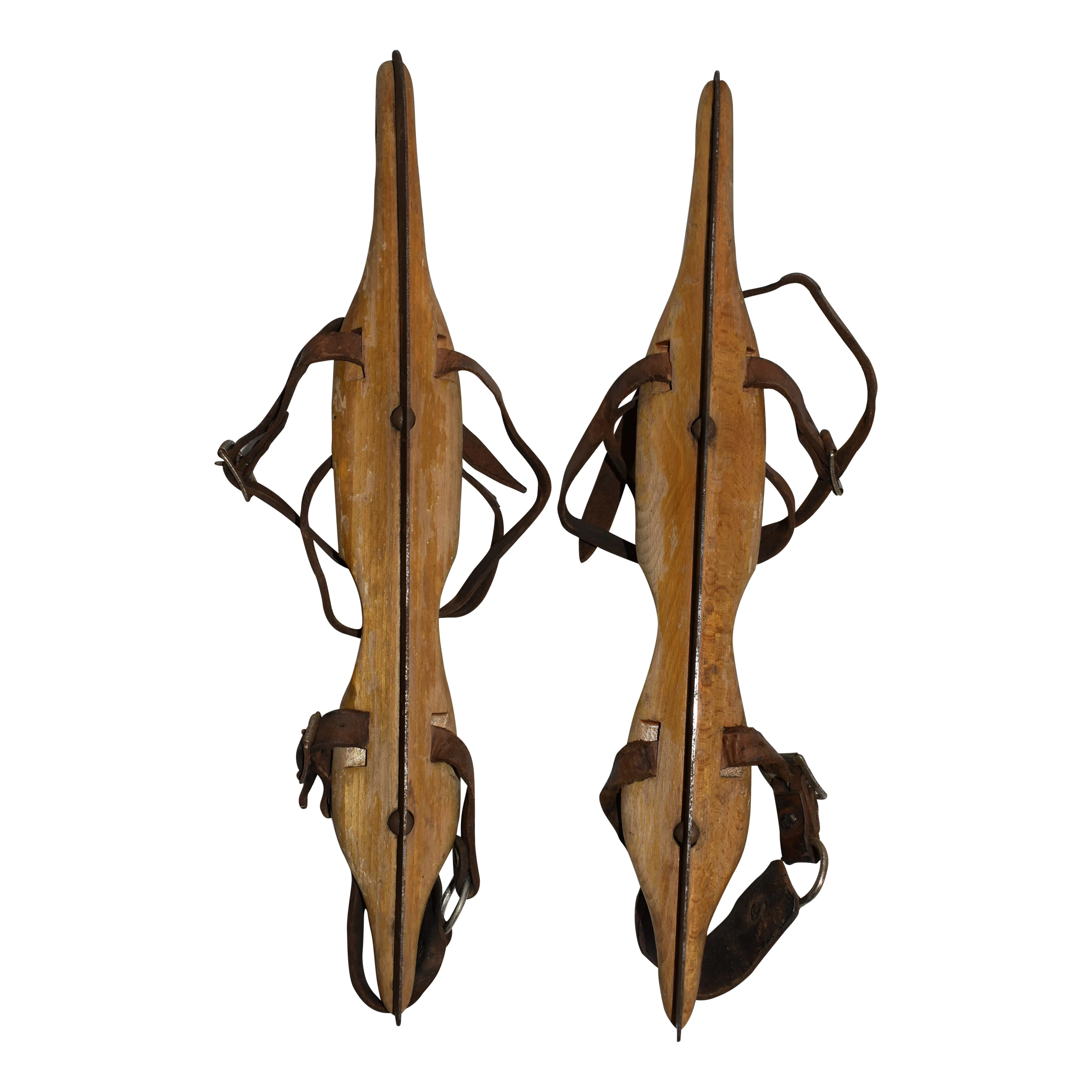 Dutch Wooden Ice Skates